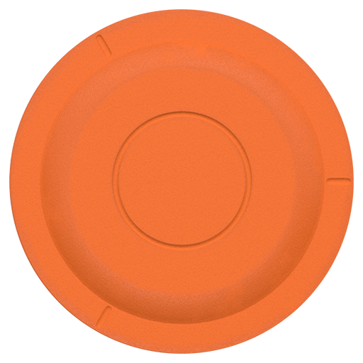 Category - Sporting Clays, Size - Battue 108mm, Style - Orange Top Target