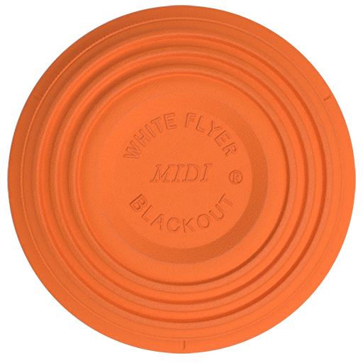 Category - Sporting Clays, Size - Midi 90mm, Style - All Orange Target