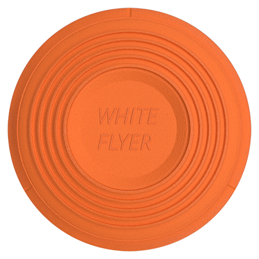 Category - Sporting Clays, Size - Orange Crusher 110mm, Style - Orange Top Target