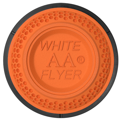 Category - American Trap and Skeet, Size - AA 108mm, Style - Orange Dome Target