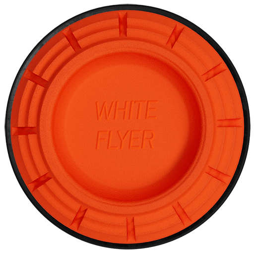 Category - American Trap and Skeet, Size - Western 108mm, Style - Orange Dome Target
