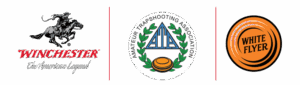 Winchester, American Trap Shooting Association (ATA), and White Flyer logos side-by-side