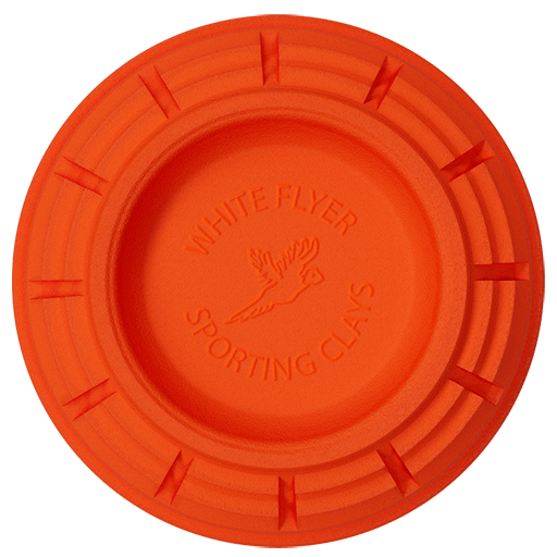 Category - Sporting Clays, Size - Western Pheasant 108mm, Style - Orange Top Target