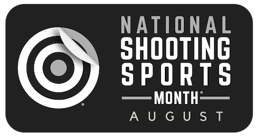 National Shooting Sports Month logo