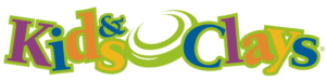 Kids and Clays logo.
